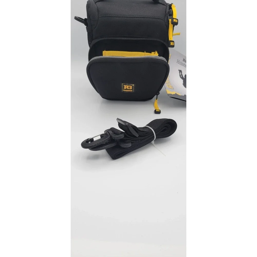 Ruggard Hunter 35 Holster Camera Bag Padded w/ Strap Black/Yellow 2 Pockets NWT